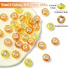 30Pcs 3 Colors Handmade Glass European Beads GLAA-YW0004-21A-3