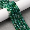 Natural Banded Agate Beads Strands G-P587-D02-01B-1