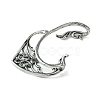 316 Surgical Stainless Steel Cuff Earrings EJEW-E300-05AS-04-2