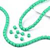 Polymer Clay Bead Strands CLAY-T001-C52-8