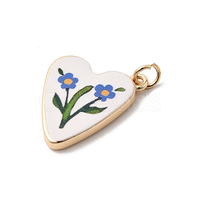 Printed Brass Pendants LS-KK-H253-05B-G-1