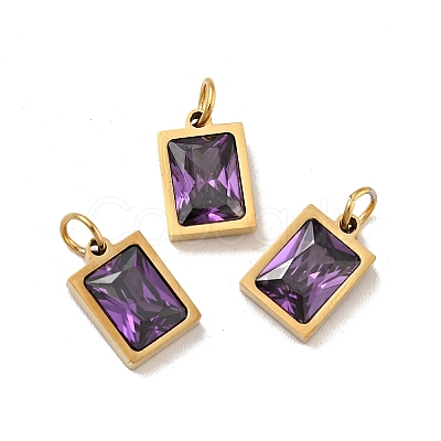 PVD Vacuum Plating 304 Stainless Steel Pendants STAS-D189-03G-B01-1