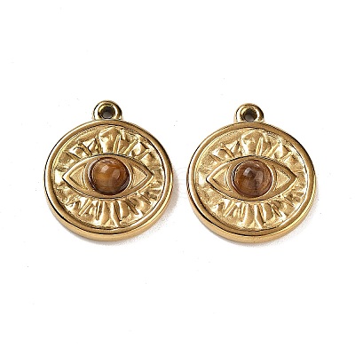Ion Plating(IP) 304 Stainless Steel Pendants STAS-U014-04D-G-1