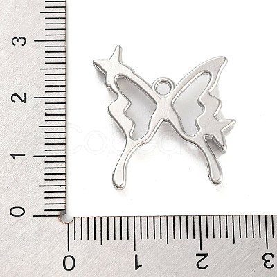 Silver Alloy Pendants PALLOY-U003-08D-S-1
