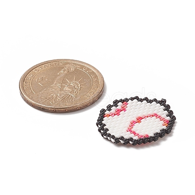 Handmade Loom Pattern MIYUKI Seed Beads PALLOY-MZ00066-02-1