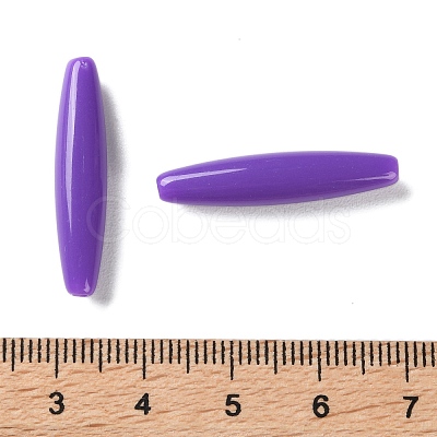Opaque Acrylic Beads OACR-M015-14E-1