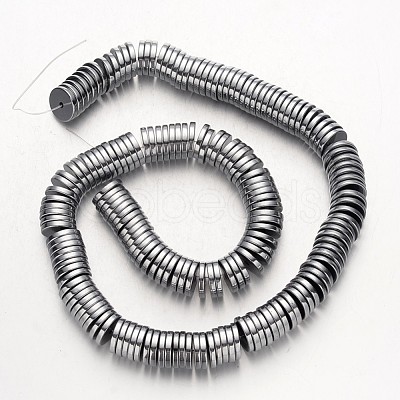 Electroplate Non-magnetic Synthetic Hematite Beads Strands G-F300-17A-01-1