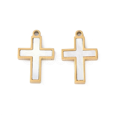 Ion Plating(IP) 304 Stainless Steel Pendants STAS-S136-02G-01-1