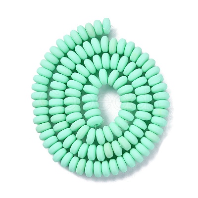 Handmade Polymer Clay Beads Strands X-CLAY-N008-008P-1