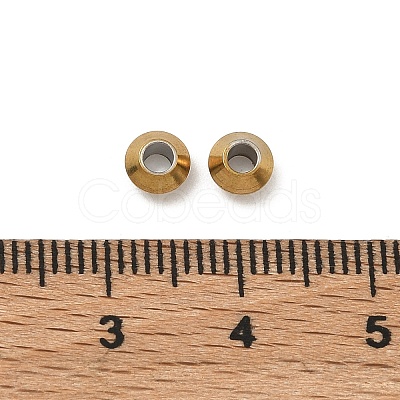 304 Stainless Steel Beads STAS-P448-06I-G-1