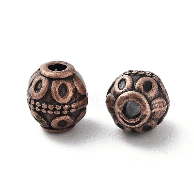 Tibetan Style Alloy Beads X-FIND-Q094-34R-1