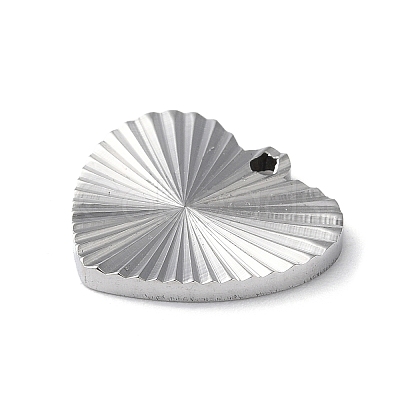 Non-Tarnish 304 Stainless Steel Pendants STAS-D025-01P-02-1
