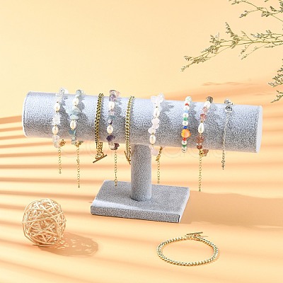 Velvet T Bar Bracelet Display Stand NDIS-F001-02-1