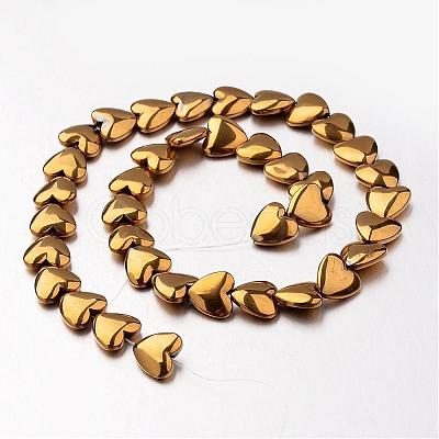 Electroplate Non-magnetic Synthetic Hematite Bead Strands G-F300-22D-03-1