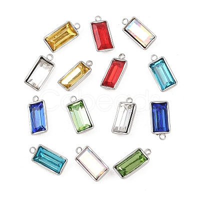 Glass Charms STAS-P437-15H-P-1