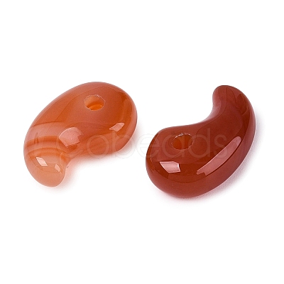 Dyed Natural Carnelian Pendants X-G-S294-07B-08-1