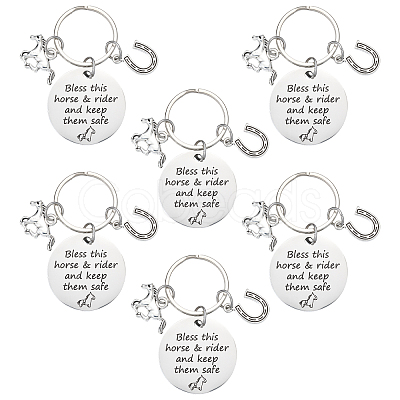 Western Style Alloy Keychains KEYC-SW00043-1