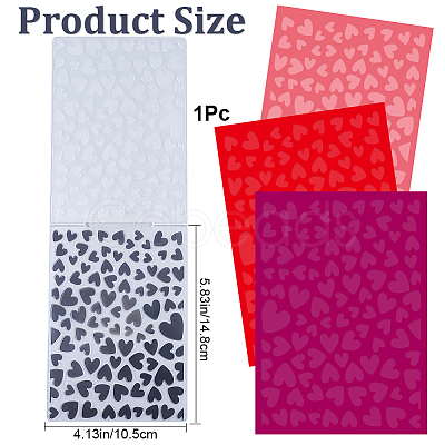 Plastic Embossing Folders DIY-WH0032-74-1