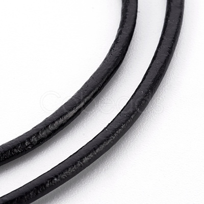 Leather Cord Necklace Making MAK-L018-06A-01-1