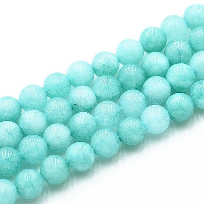 Natural Quartz Beads Strands G-N355-6mm-37-1