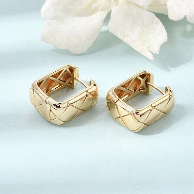 Brass Hoop Earrings KK-CBACA55-19G-1