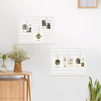 2Pcs ABS Plastic Pegboard Storage Clips AJEW-SP0004-60A-1