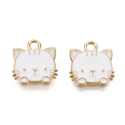 Eco-Friendly Zinc Alloy Pendants X-ENAM-R051-01-03G-NR-1