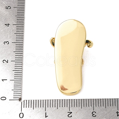 Brass Micro Pave Clear Cubic Zirconia Pendants CU-CBA8A7D-01G-1