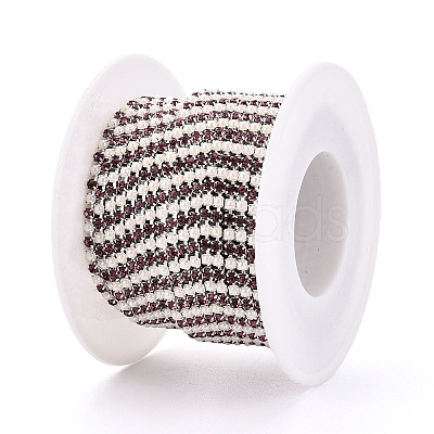 Iron Rhinestone Cup Chains CH-N005-02D-1