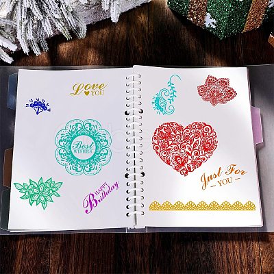 PVC Plastic Stamps DIY-WH0167-56K-1