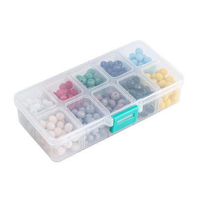 Opaque Solid Color Glass Beads EGLA-JP0002-01D-8mm-1