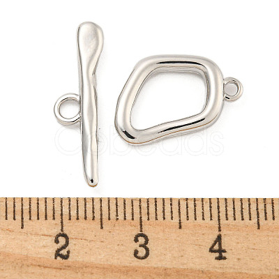 Brass Toggle Clasps KK-A223-29P-1
