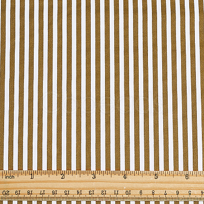 Cotton Fabric with Strip Pattern DIY-PH0037-96B-1