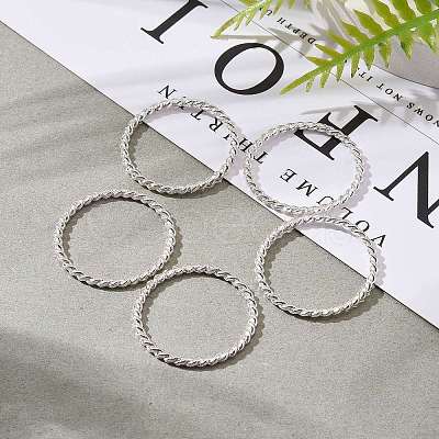Tibetan Style Linking Rings TIBE-EA8631Y-1S-NR-1