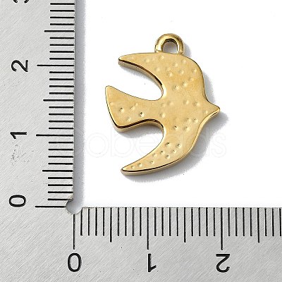 304 Stainless Steel Pendants STAS-L022-442G-1