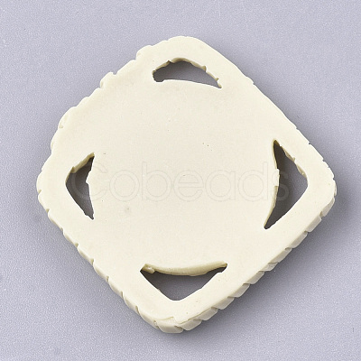 Resin Pendants RESI-S364-29B-1