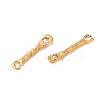 Ion Plating(IP) 304 Stainless Steel Connector Charms STAS-Q323-02A-G-1