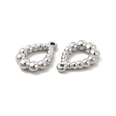 Non-Tarnish 304 Stainless Steel Pendants STAS-B032-07P-1