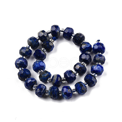 Natural Lapis Lazuli Beads Strands G-N327-08B-1