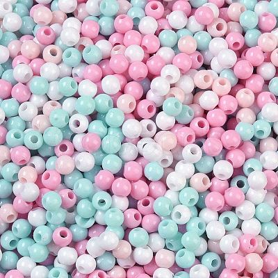 Opaque Acrylic Beads X1-OACR-H118-07A-07-1