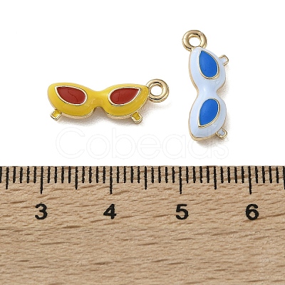 Alloy Enamel Pendants FIND-Z117-12G-1