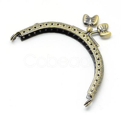 Iron Purse Frame Handle for Bag Sewing Craft Tailor Sewer FIND-T008-004AB-1