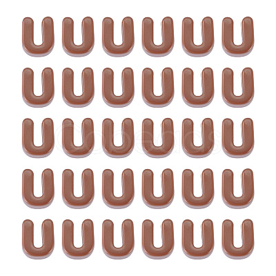 Opaque Acrylic European Beads OACR-TAC0019-006U-1