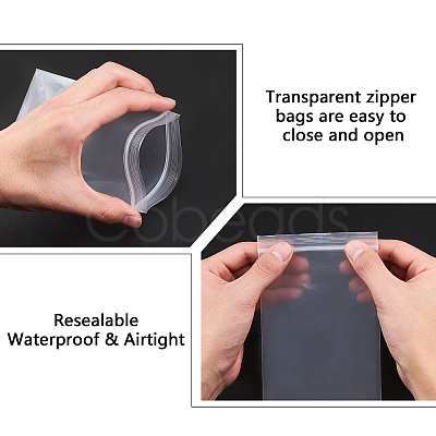 Heavy Duty Plastic Zip Top Bags OPP-WH0005-12E-1