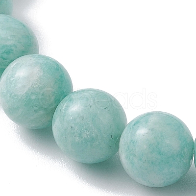 Grand A Natural Amazonite Beads Stretch Bracelets for Women BJEW-JB12929-1