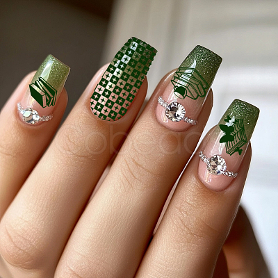 Stainless Steel DIY Nail Art Templates MRMJ-WH0092-098-1