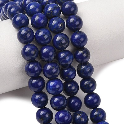 Natural Lapis Lazuli Beads Strands GG-CBA59DD-C03-6mm-1