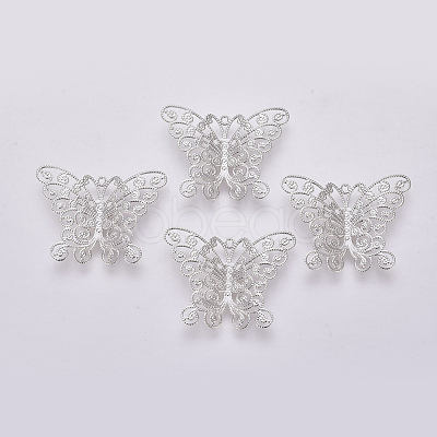 Brass Filigree Findings FIND-TAC0001-04P-1
