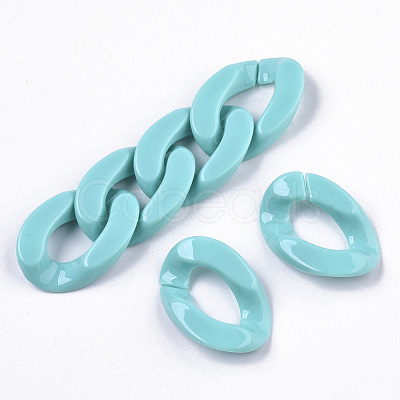 Opaque Acrylic Linking Rings OACR-S036-001B-G01-1