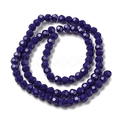 Opaque Glass Beads Stands EGLA-A035-P4mm-D09-1